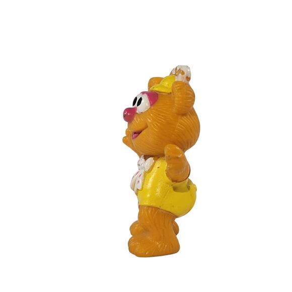 Vintage Fozzie Bear 2" Figures Muppet Babies Lot of 2 Collectible - Picture 3 of 12